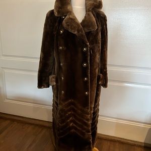 Genuine fur coat